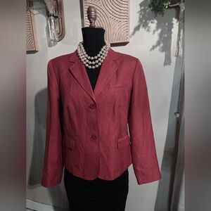 Talbots Elegant Linen 2 Pc. Suit